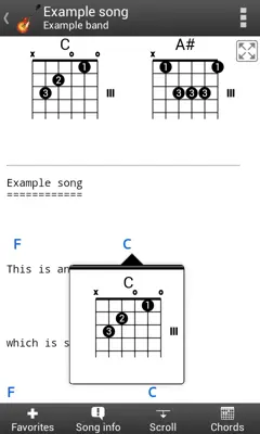 GuitarTab - Tabs and chords android App screenshot 8